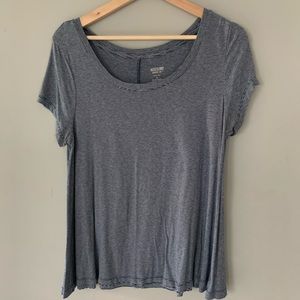 Blue and White Stripped Missimo T-Shirt